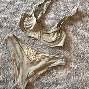 Green bikini size small